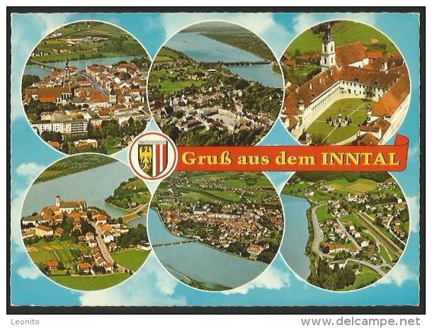 INNTAL Oberösterreich Braunau Obernberg Stift Reichersberg Suben Schärding Wernstein 1980 - Braunau