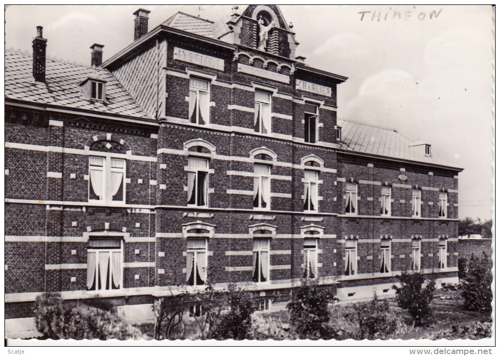 Thimeon - Hainut;  Institut Du Sacre Coeur;  1970 Naar Robechies - Pont-à-Celles