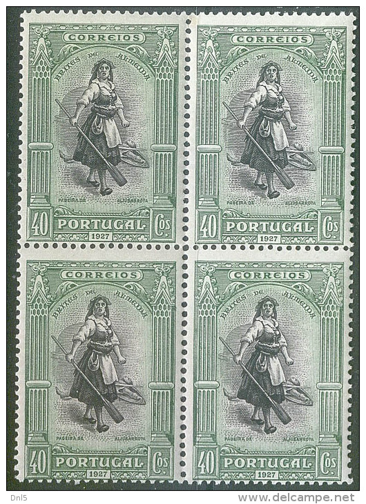 MI. 449** MNH SECOND INDEPENDENCE ISSUE__BRITES DE ALMEIDA_4BL - Unused Stamps