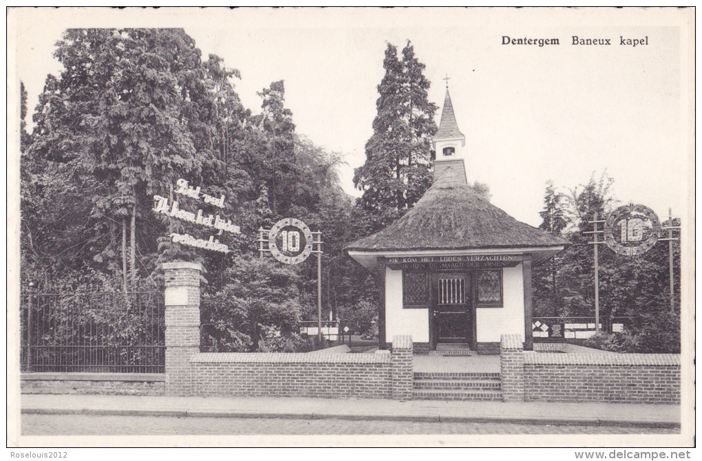 DENTERGEM / DENTERGHEM : LOT DE 5 CARTES POSTALES - Dentergem