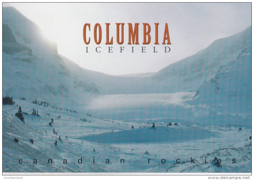 Athabasca Glacier, Columbia Icefield, Jasper National Park, Canada- Alberta Color L12292 E Unused - Other & Unclassified