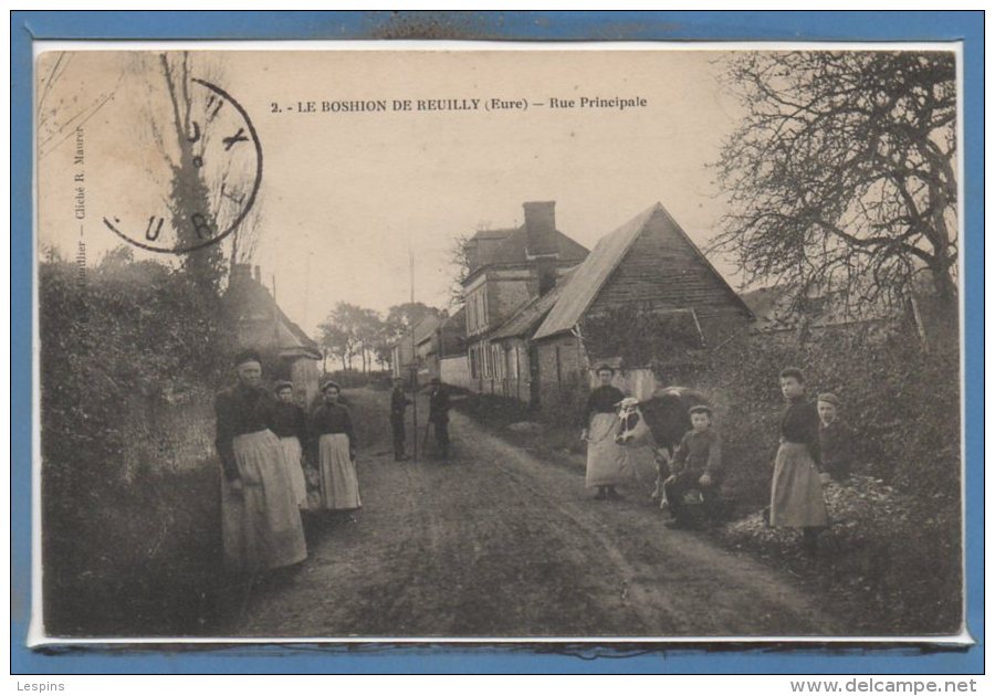 27 - Le BOSHION De REUILLY --  Rue Principale - Autres & Non Classés