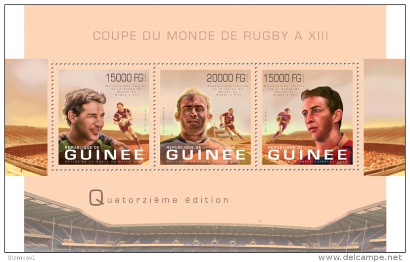 Guinea. 2013 Rugby. (316a) - Rugby