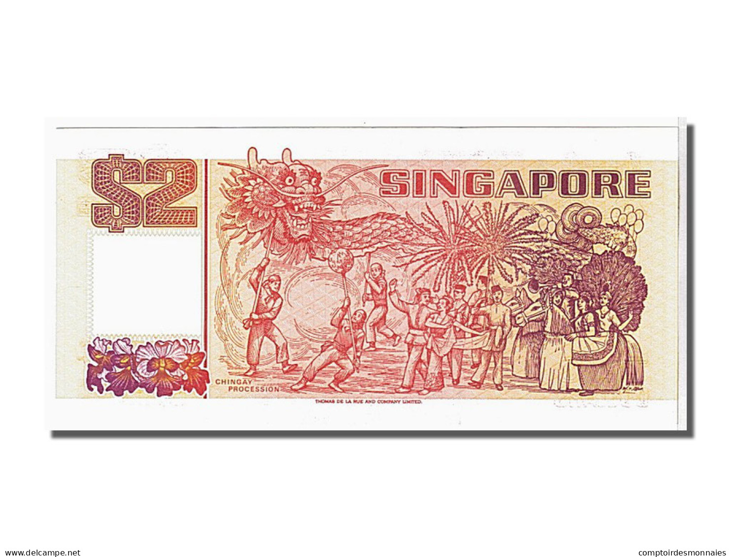 Billet, Singapour, 2 Dollars, 1990, KM:27, NEUF - Singapore