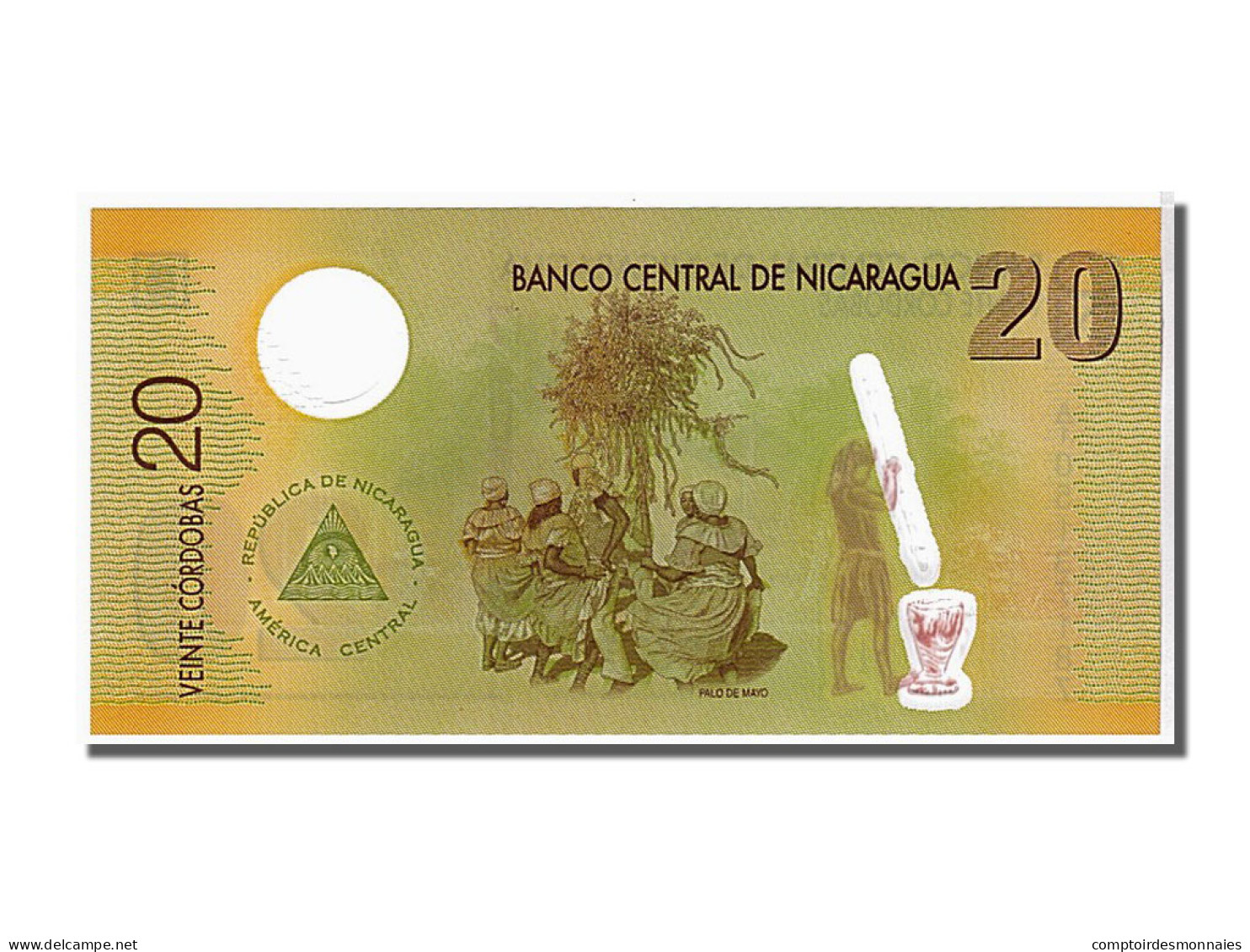 Billet, Nicaragua, 20 Cordobas, 2007, KM:202, NEUF - Nicaragua