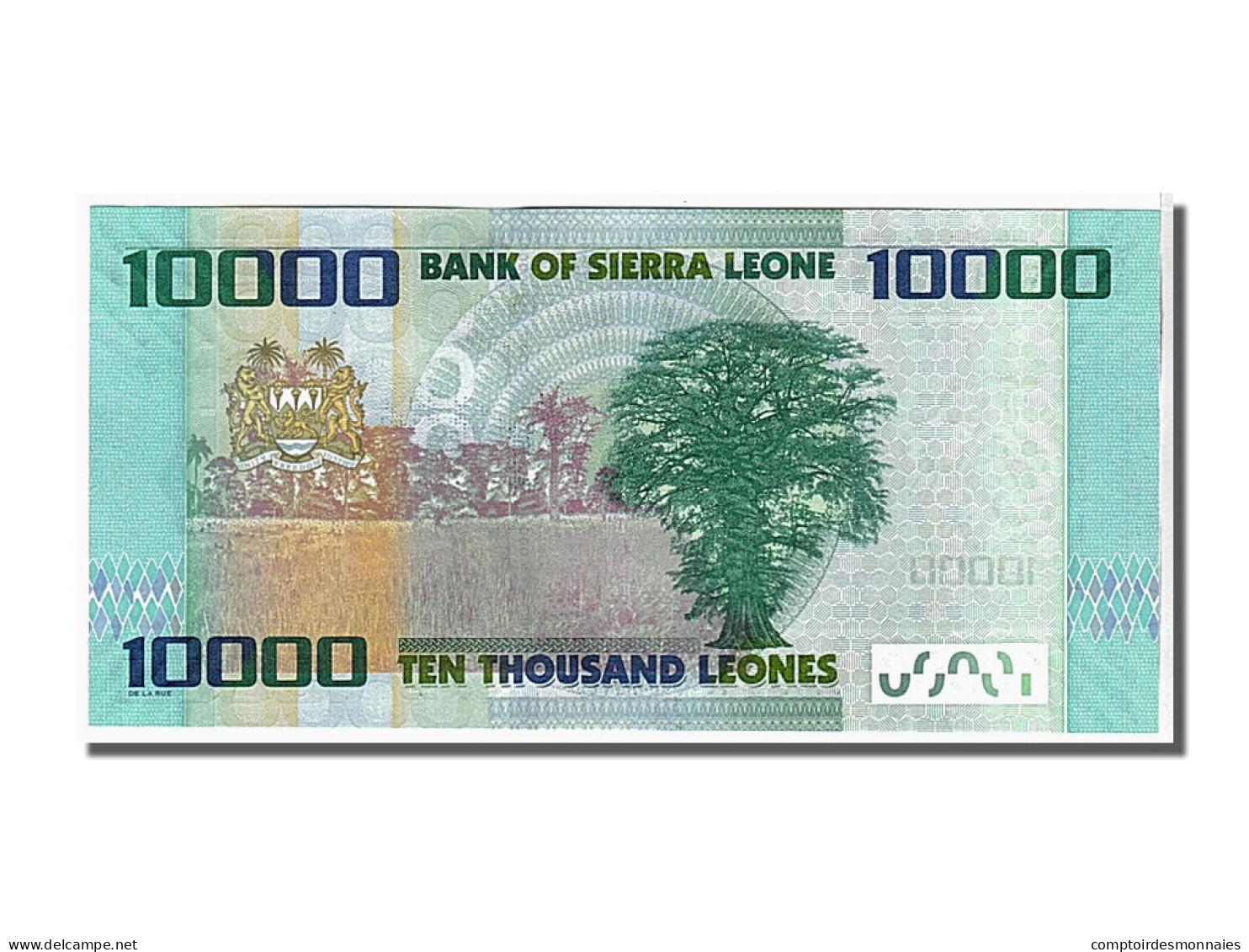 Billet, Sierra Leone, 10,000 Leones, 2010, KM:33, NEUF - Sierra Leone