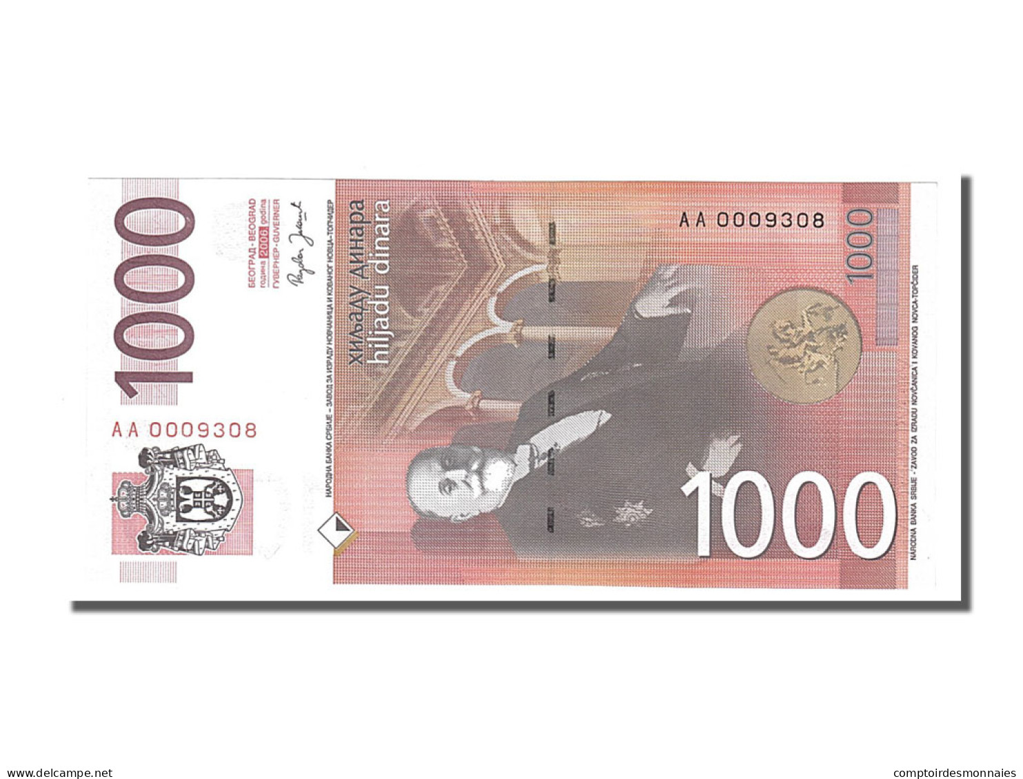 Billet, Serbie, 1000 Dinara, 2006, NEUF - Serbia