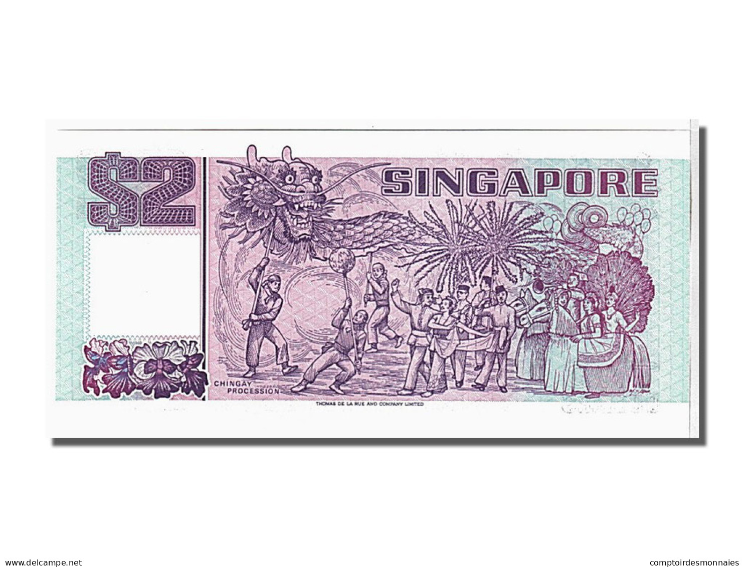 Billet, Singapour, 2 Dollars, 1990, KM:28, NEUF - Singapore