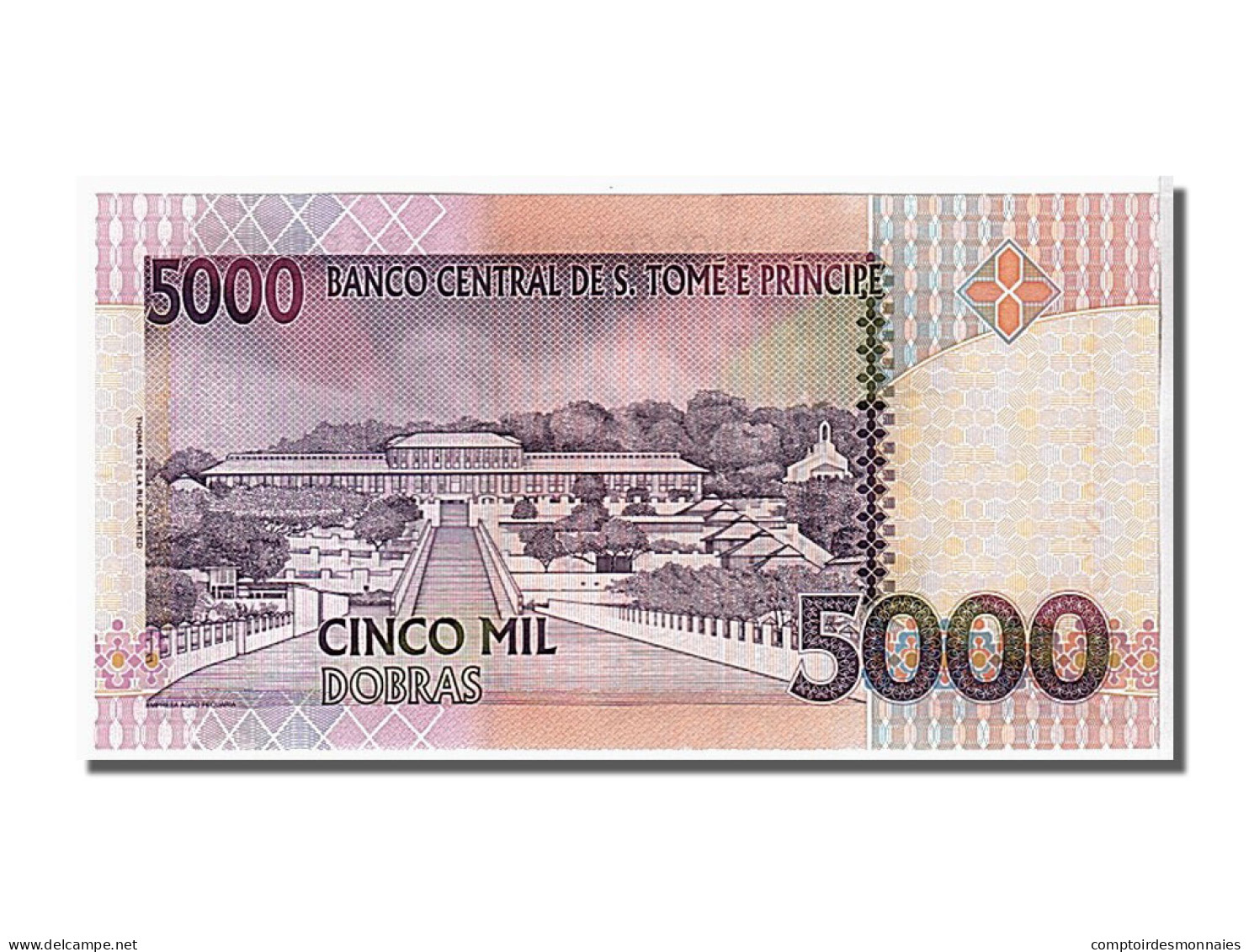 Billet, Saint Thomas And Prince, 5000 Dobras, 2004, NEUF - San Tomé Y Príncipe