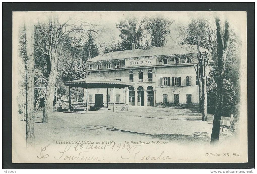 69. CHARBONNIERES- LES- BAINS. (RHÔNE). LE PAVILLON DE LA SOURCE....C1451 - Charbonniere Les Bains