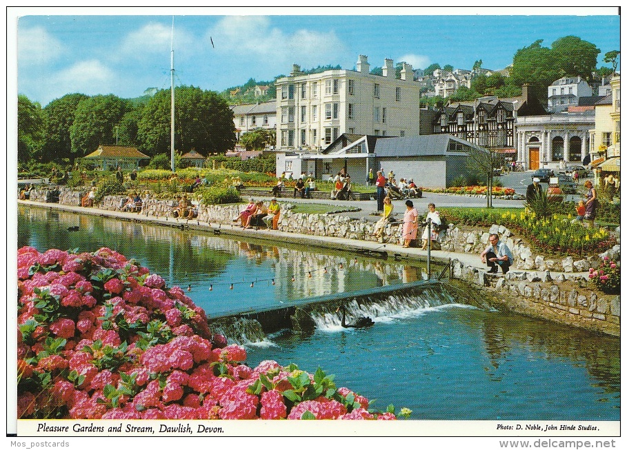 Devon Postcard - Pleasure Gardens And Stream, Dawlish  LSL1900 - Other & Unclassified