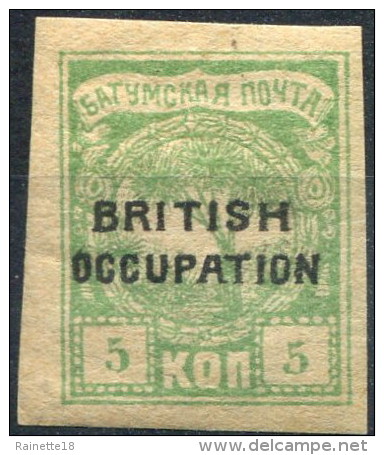 Russie         7  *    Occupation Britannique - 1919-20 Britische Besatzung