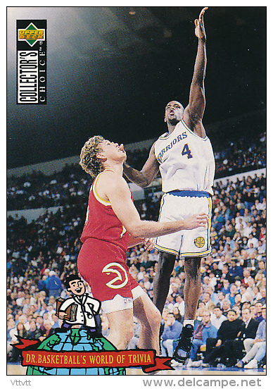 Basket NBA (1994), CHRIS WEBBER (n° 401), Warriors, DR. Basketball´s, World Of Trivia, Collector´s Choice, Upper Deck - 1990-1999