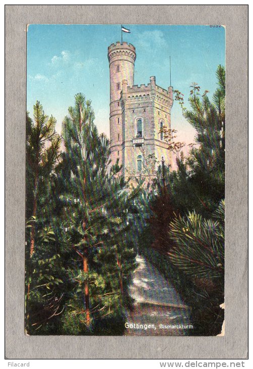 44122   Germania,     Gottingen  -  Bismarckturm,  VGSB  1915 - Goettingen