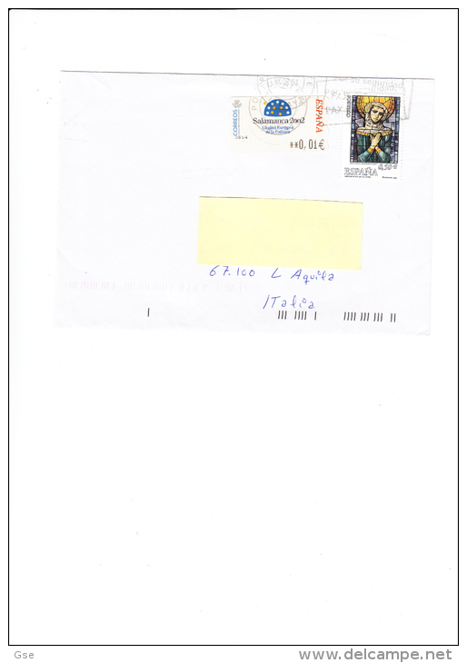 SPAGNA - Lettera Per L´Italia - Storia Postale