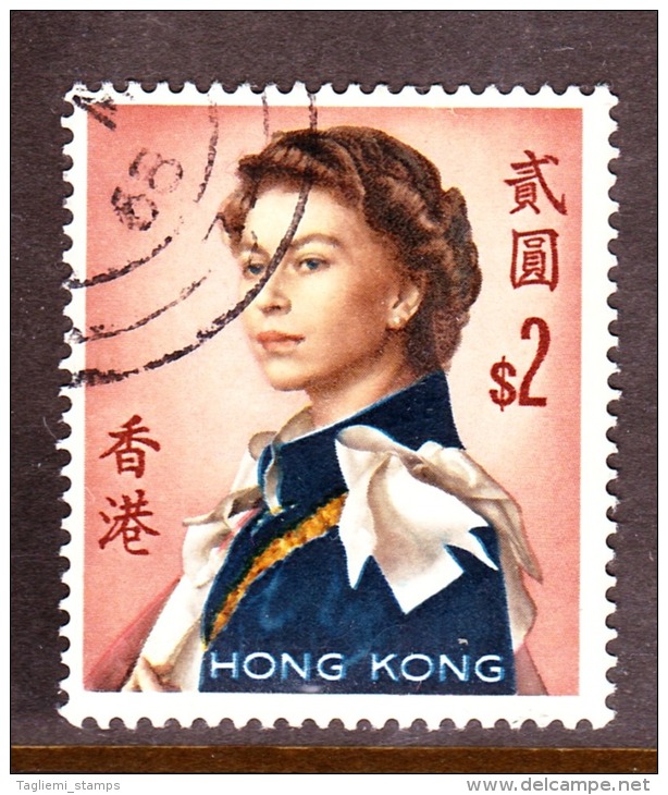 Hongkong, 1962, SG 207, Used, WM Upright - Usados