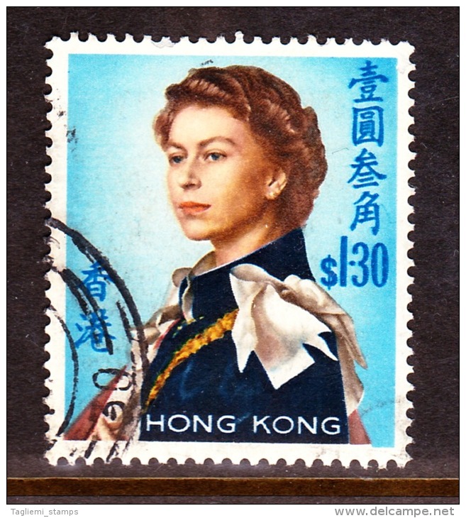 Hongkong, 1962, SG 206, Used, WM Upright - Usados