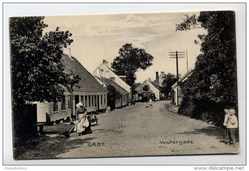 DENMARK - SAEBY - VESTERGADE - STREET SCENE - Danemark