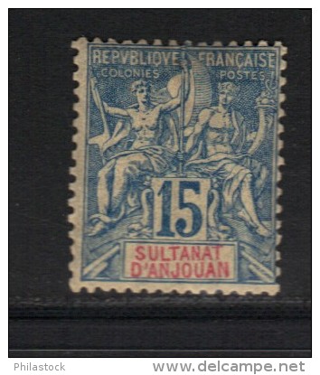 ANJOUAN N° 6 * - Unused Stamps