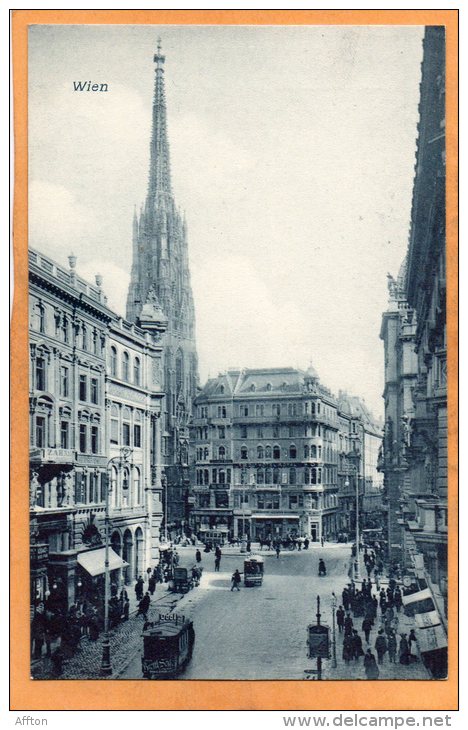 Wien 1905 Postcard - Vienna Center