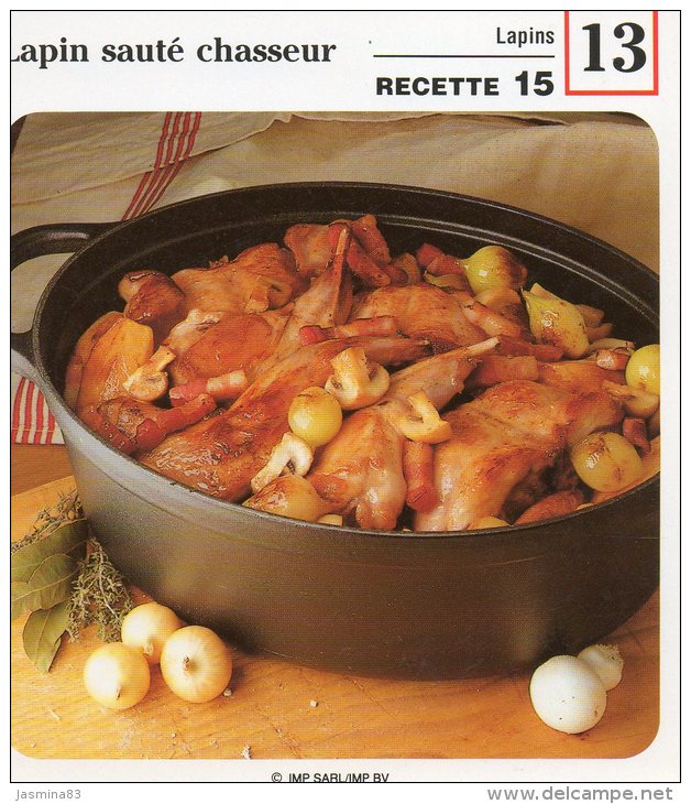 Lapin Sauté Chasseur - Recettes De Cuisine