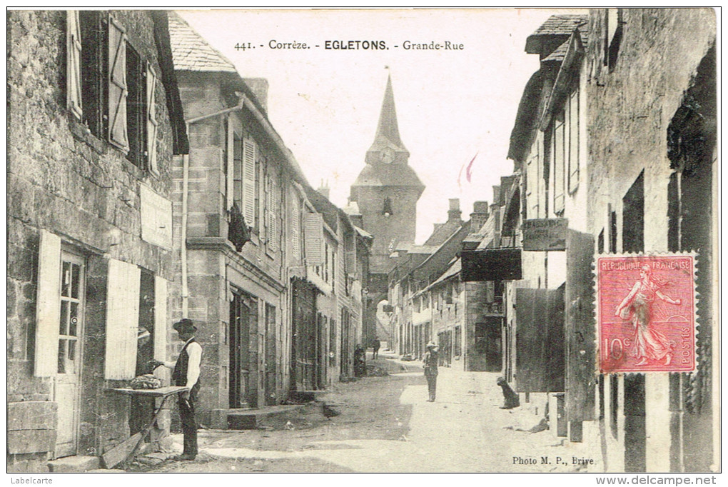 CORREZE 19.EGLETONS GRANDE RUE - Egletons