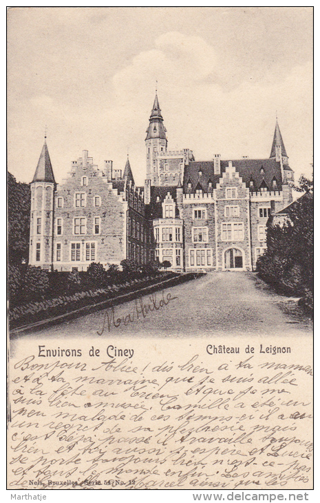 Environs De CINEY - Château De Leignon ° - Ciney