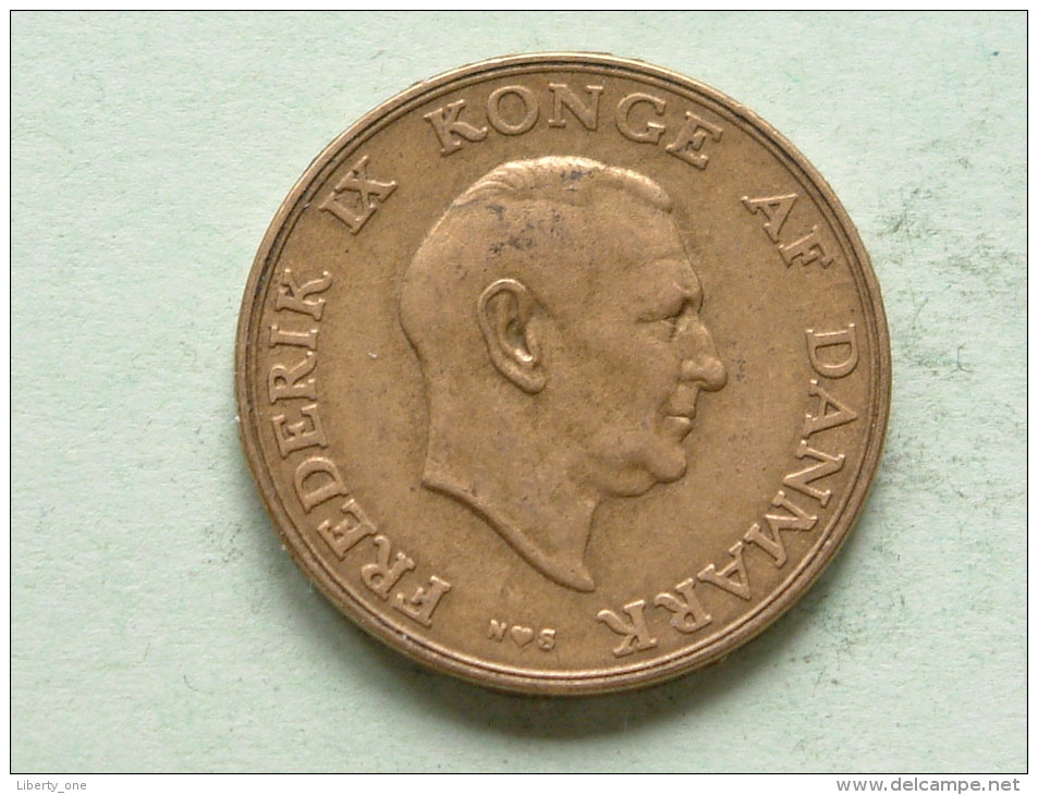 1947 NS - 1 Krone / KM 837.1 ( Uncleaned - For Grade, Please See Photo ) ! - Danemark