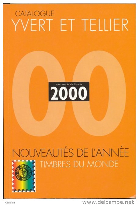 Catalogue Yvert Des Timbres De L´année 2000  TBE - Frankreich