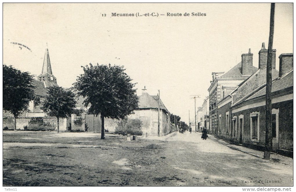 Meusnes - Route De Selles - Autres & Non Classés