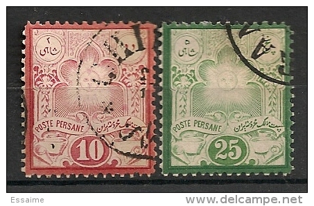 Iran Perse. 1881. N° 30,31. Oblit. - Iran