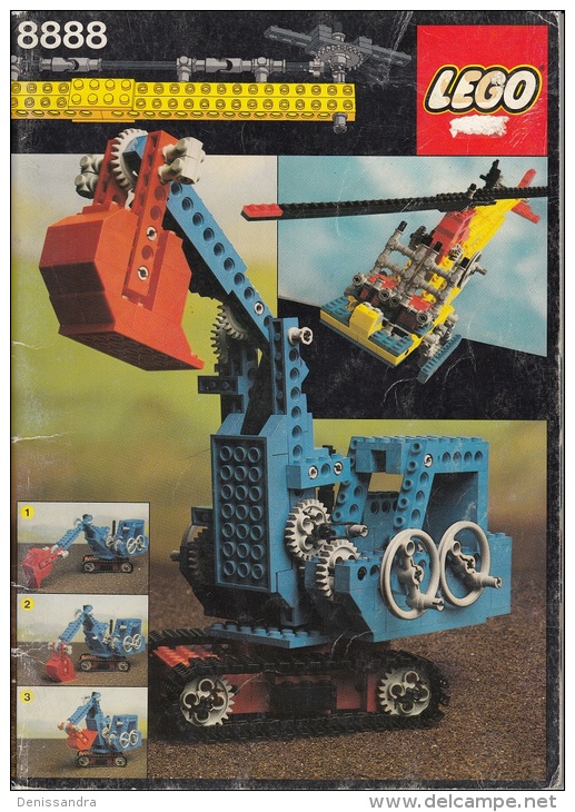 Lego 8888 Technic Livre D´idées 100 % Complet Voir Scan - Plans