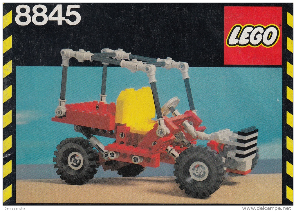 Lego 8845 Technic Buggy Avec Plan 100 % Complet Voir Scan - Lego Technic