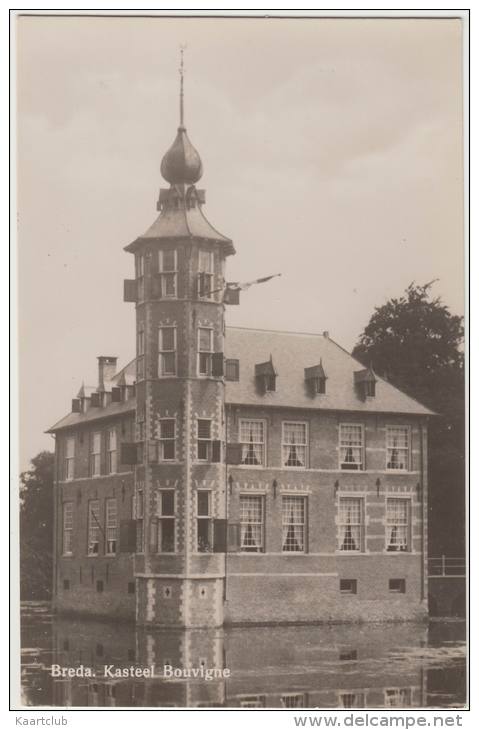 Breda - Kasteel Bouvigne (Uitg.: Leesbibliotheek 'Visser', Breda) - Breda