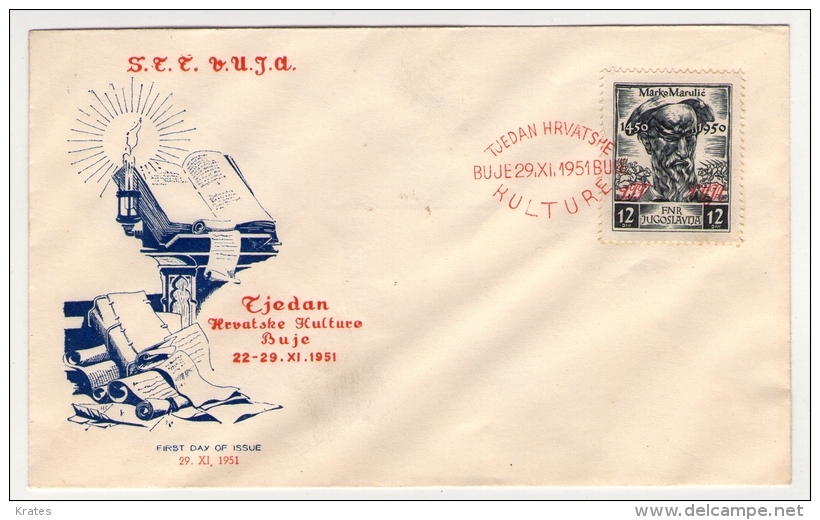 Old Letter - Yugoslavia, STT VUJA - FDC
