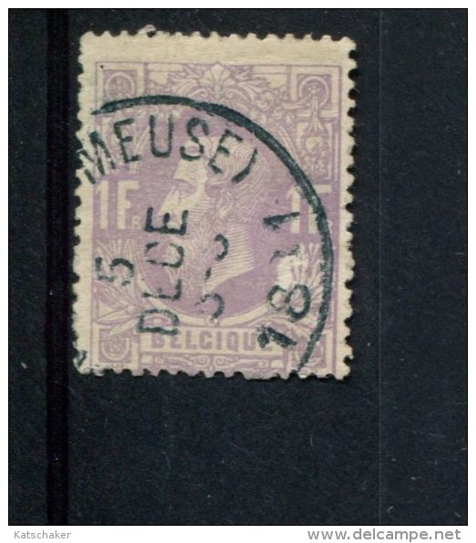 BELGIE  GEBRUIKT USED GEBRAUCHT UTILISE OCB 36 - 1869-1888 Lion Couché