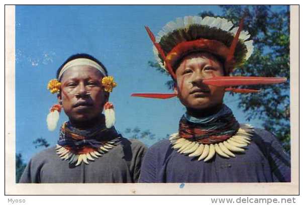 Ecuador Cofanes Tribu De Cofanes Foto Bodo Wuth Format 11,3 X16,1 Cm - Ecuador