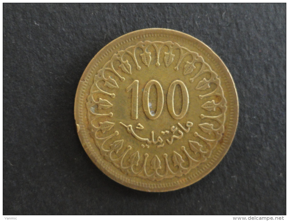 1960 - 100 Millim Tunisie - Tunisia