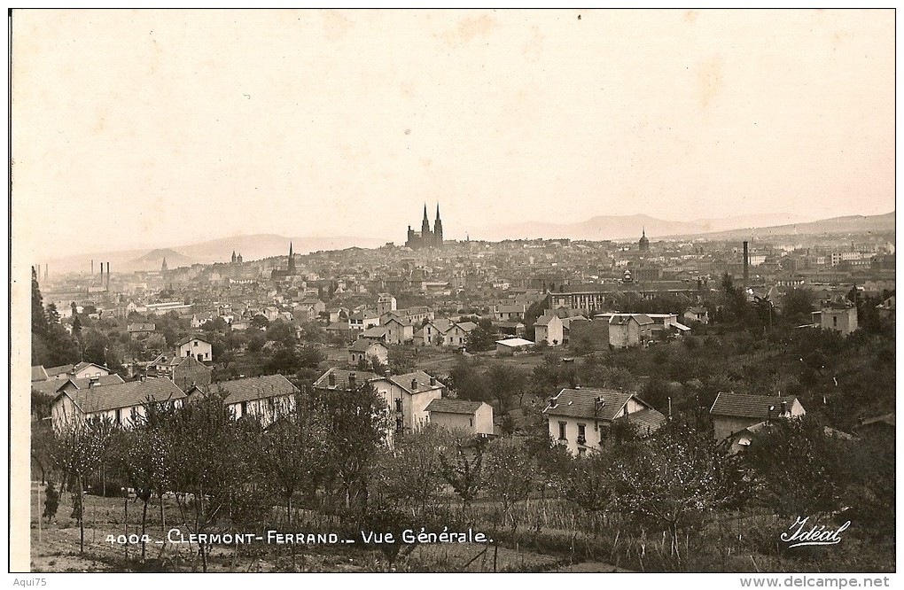 CLERMONT-FERRAND    Vue Générale - Clermont Ferrand