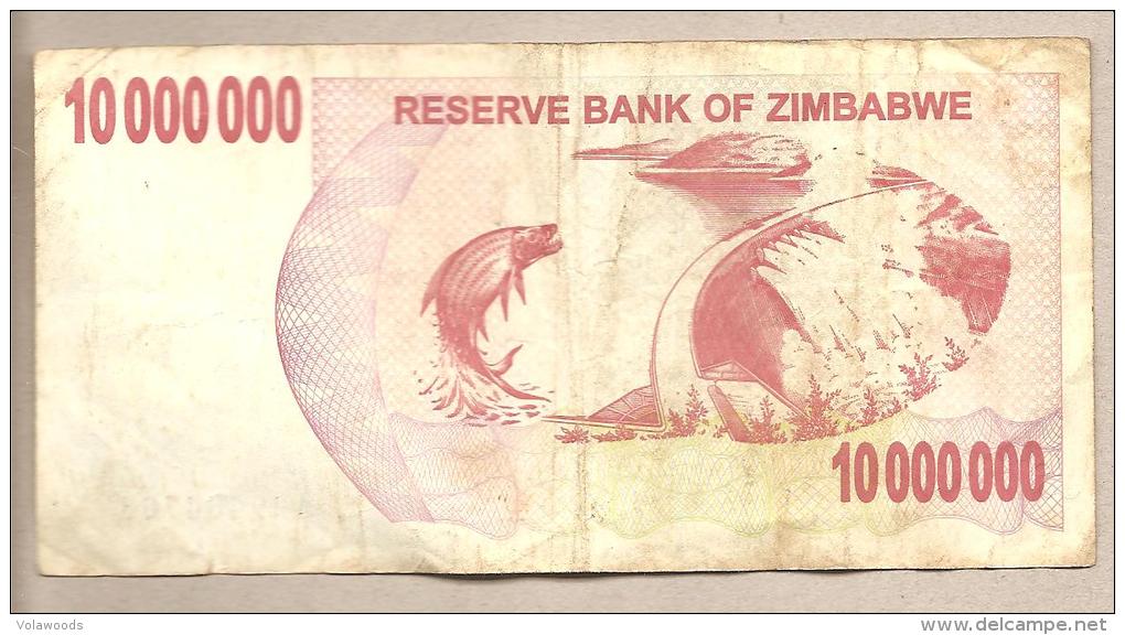 Zimbabwe - Banconota Circolata Da 10.000.000 Dollari - 2008 - Simbabwe