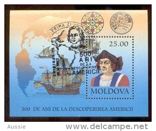 Moldova Moldavie 1992 Yvertn° Bloc 3 (°) Used  Cote 6,00 Euro - Moldova