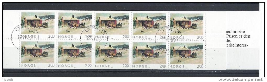 Noorwegen 1983 - Yv. Boekje C850 Gest./obl./used - Carnets