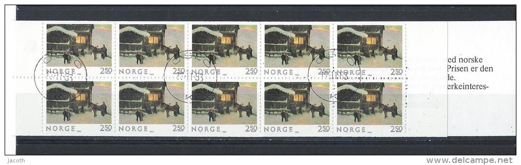 Noorwegen 1983 - Yv. Boekje C851 Gest./obl./used - Carnets