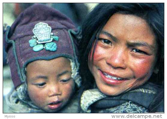 Enfants Tibetains Du LADAKH Photo Anne Et Erik Lapied - Tibet