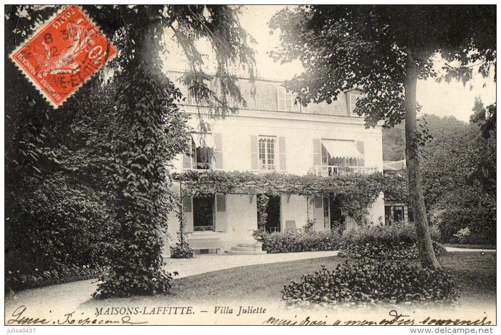 MAISONS LAFFITTE (78) Villa Juliette - Maisons-Laffitte