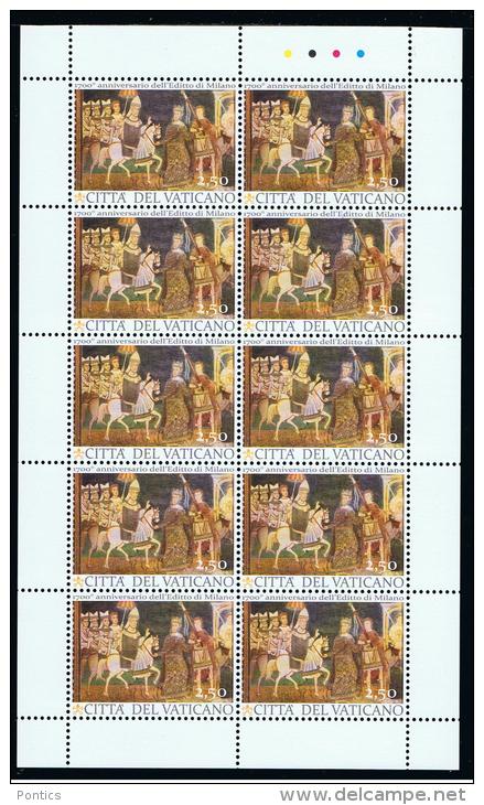 2013 - VATICAN - VATICANO - VATIKAN - D19 - MNH SET OF 30 STAMPS  ** - Unused Stamps