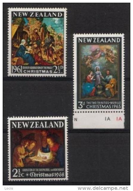 NEW ZEALAND Christmas Stamps Mix MNH** - Nuevos