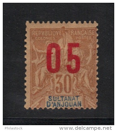 ANJOUAN N° 25 A * - Unused Stamps