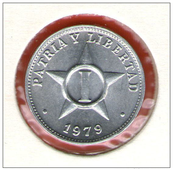 CUBA / KUBA *** 1 / UN CENTAVO  1979 ***   Alu - KM# 33.1 - Kuba