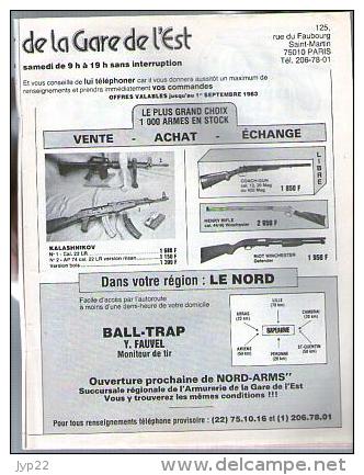 Revue Cibles N° 161 Août 1983 - Arme Makarov Feinwerkbau Billy-Montigny Saint Savin Parachutisme Sportif P38 ... - Waffen